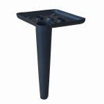 Noga meblowa NM004 czarna H-15cm
