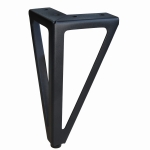 Noga meblowa NM009 czarna H-15cm