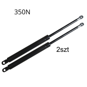 Siłownik gazowy do łóżka 385mm 350N teleskopowy - ZESTAW 2szt.