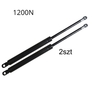 Siłowniki gazowe do łóżka 385mm 1200N teleskopowy