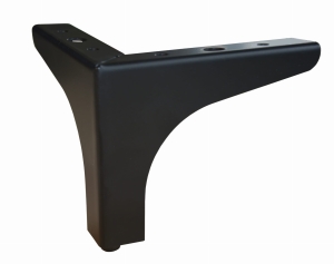 Noga meblowa NM013 czarna H-10 cm